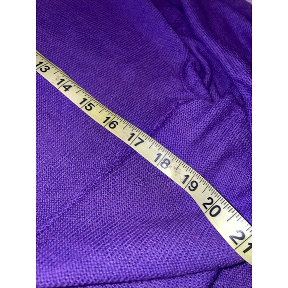 Alpaca International Purple Open Front  Cardigan One Size Peru Sweater Baby Alpa - Picture 14 of 14